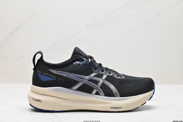 公司级瑟亚士asics Gel-Kayano 31 亚卡诺31低代帮专业有氧轻超量休闲动运全能慢鞋跑。标原半码制#全新原装数据开人发体工学体一式轻贾质卡双编层鞋