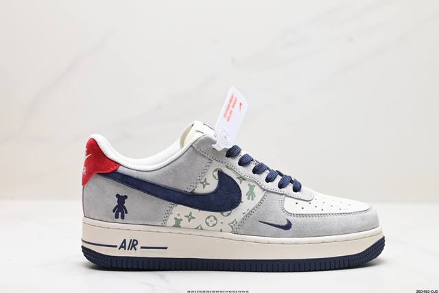 公司级nike Air Force 1‘07 原楦头原纸板 打造纯正低帮空军版型 专注外贸渠道 全掌内置蜂窝气垫 原盒配件 原厂中底钢印、拉帮完美 官方货号:S