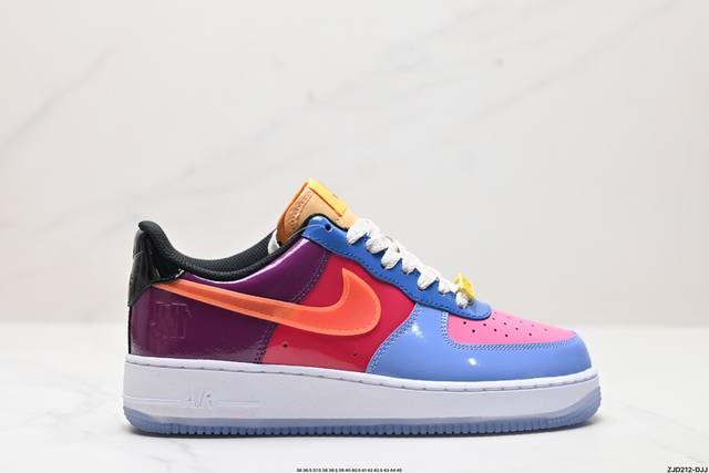 公司级air Force 1 ‘07 Low 五道杠彩色拼接 原楦头原纸板 打造纯正空军版型 专注外贸渠道 全掌内置蜂窝气垫 #原盒配件 原厂中底钢印、拉帮完美