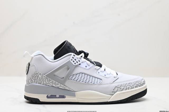 公司级nike Air Jordan Spizike Low舒适百搭 防滑耐磨 低帮 复古篮球鞋 货号:Hq1191-011 尺码:36 36.5 37.5 3