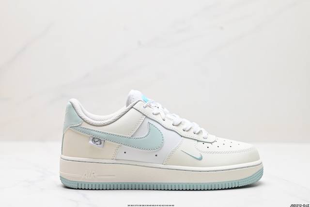 公司级nike Air Force 1‘07 原楦头原纸板 打造纯正低帮空军版型 专注外贸渠道 全掌内置蜂窝气垫 原盒配件 原厂中底钢印、拉帮完美 官方货号:F