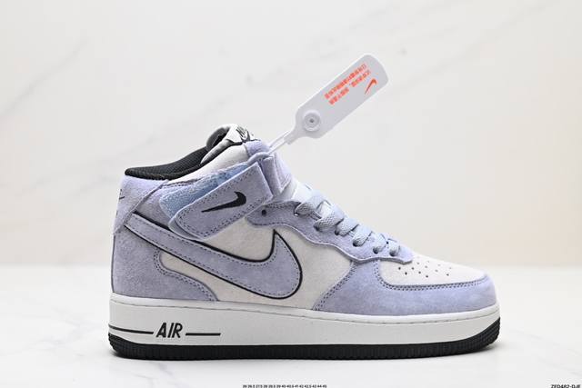 公司级nike Air Force 1 Mid 07 原楦头原纸板 打造纯正中帮空军版型 专注外贸渠道 全掌内置蜂窝气垫 原盒配件 原厂中底钢印、拉帮完美 官方