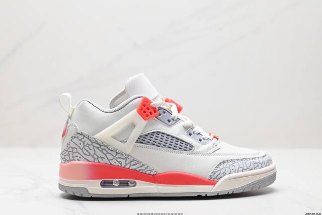 公司级nike Air Jordan Spizike Low舒适百搭 防滑耐磨 低帮 复古篮球鞋 货号:Hf8827- 尺码:36 36.5 37.5 38 3