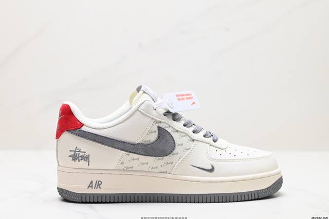 公司级nike Air Force 1‘07 原楦头原纸板 打造纯正低帮空军版型 专注外贸渠道 全掌内置蜂窝气垫 原盒配件 原厂中底钢印、拉帮完美 官方货号:X