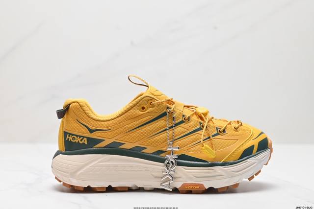 公司级hoka Mafate Speed Three 2玛法特 超轻厚底轻量山地跑步鞋 货号:1141572 尺码:36 36.5 37.5 38 38.5 3