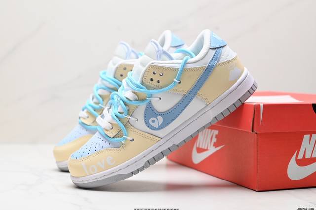 公司级耐克nike Sb Dunk Low Retro 扣篮系列 复古低帮休闲运动滑板板鞋 货号:Dv0833-300 尺码:36 36.5 37.5 38 3