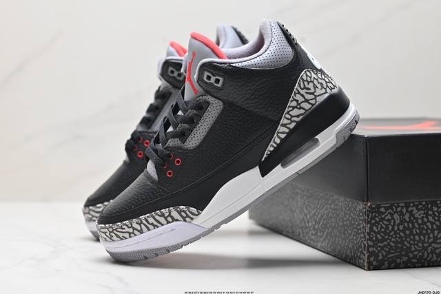 公司级air Jordan 3 Retro 迈克尔 乔丹aj3代中帮复古休闲运动文化篮球鞋 货号:85426 01 尺码:36 36.5 37.5 38 38.