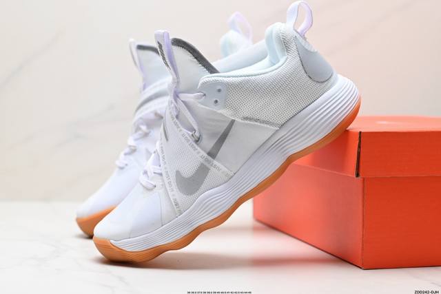 公司级耐克nike React Hyperset袜套加绑带运动 排球鞋男女鞋 货号:Dj4473-100 尺码:36 36.5 37.5 38 38.5 39 - 点击图像关闭