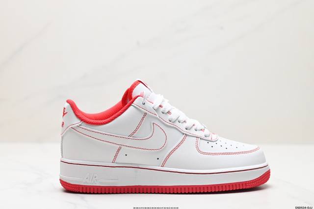 真标耐克nike Air Force 1‘07 空军一号低帮百搭休闲运动板鞋。柔软、弹性十足的缓震性能和出色的中底设计，横跨复古与现代的外型结合，造就出风靡全球 - 点击图像关闭