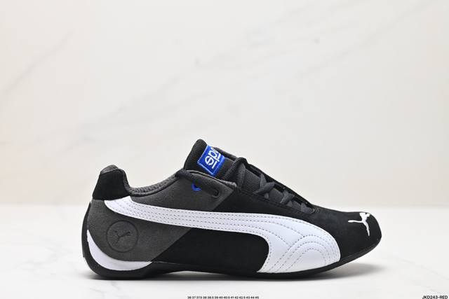 公司级sparco × Puma Future 皮革牛皮织物 圆头系带 耐磨低帮 生活休闲鞋 货号:307936 01 尺码:36 37 37.5 38 38.