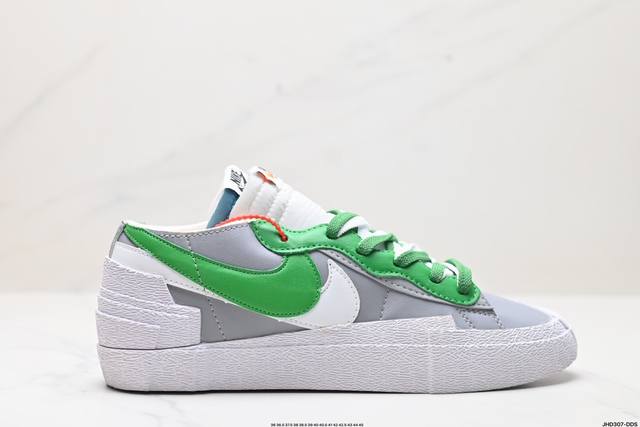 公司级sacai X Nike Blazer Mi D经典百搭中帮开拓者休闲运动板鞋 真硫化铝楦制作 原厂布料拼接 独家裁片完美鞋型 台湾进口软感荔枝头层皮 原 - 点击图像关闭