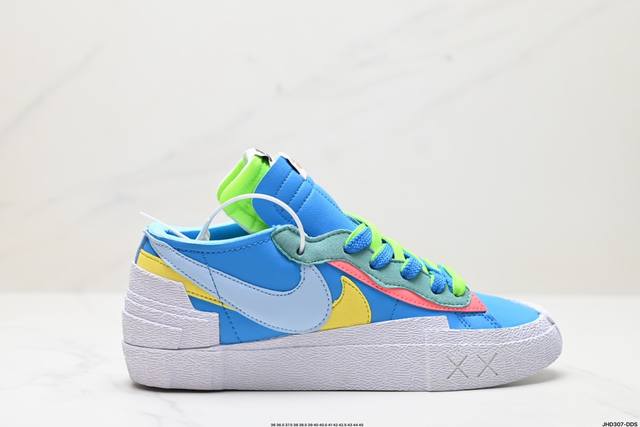 公司级sacai X Nike Blazer Mi D经典百搭中帮开拓者休闲运动板鞋 真硫化铝楦制作 原厂布料拼接 独家裁片完美鞋型 台湾进口软感荔枝头层皮 原 - 点击图像关闭