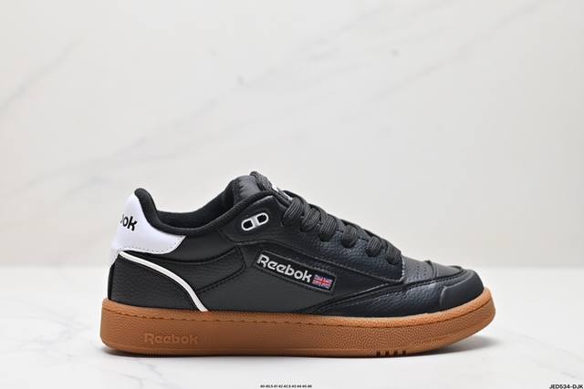 公司级reebok Club C Bula 锐步 舒适 耐磨 低帮 男女美式复古美拉德面包鞋休闲板鞋 尺码:40 40.5 41 42 42.5 43 44 4