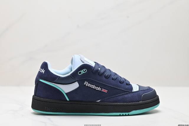 公司级reebok Club C Bula 锐步 舒适 耐磨 低帮 男女美式复古美拉德面包鞋休闲板鞋 尺码:40 40.5 41 42 42.5 43 44 4