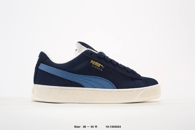 公司级puma Suede Xl复古单品 彪马 防滑耐磨低帮德训板鞋 货号:395205 17 尺码:36 37 37.5 38 38.5 39 40 40.5