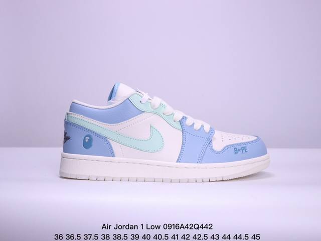 公司级乔丹 Air Jordan 1 Low Aj1 Og 时尚百搭 低帮复古文化篮球鞋 码数：36 36.5 37.5 38 38.5 39 40 40.5