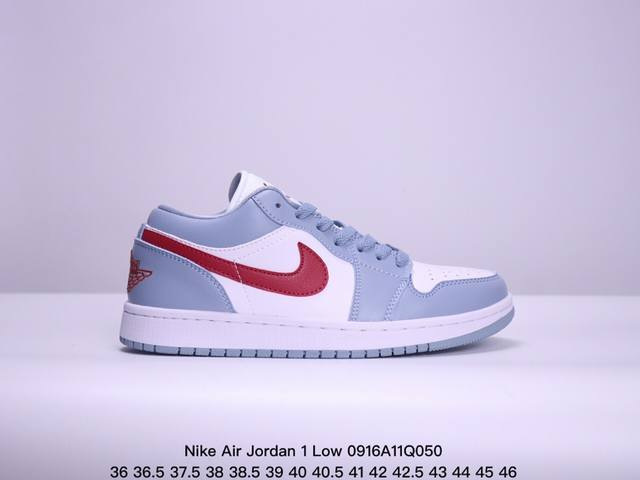 Nike Air Jordan 1 Low Aj1乔1低帮休闲板鞋 同步官方配色 头层皮打造 正确满胶鞋垫 四线拉帮 原厂织唛标 鞋舌高弹海绵填充 官方货号:D