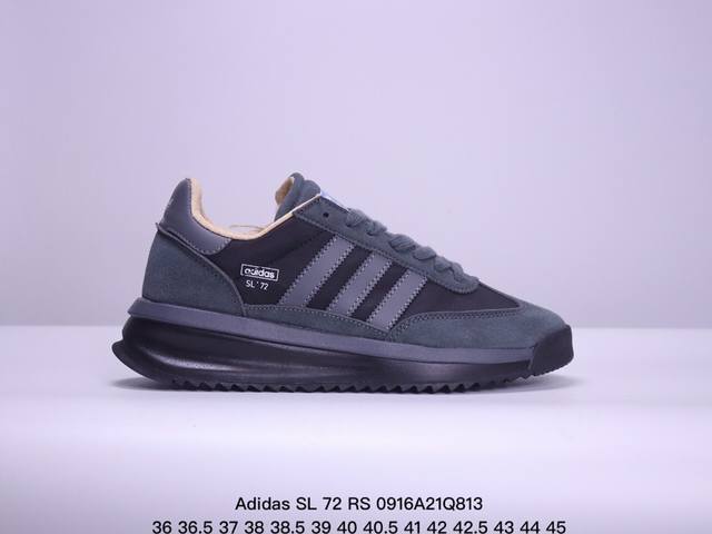 公司级阿迪达斯adidas Sl 72 Rs 三叶草复古休闲跑步鞋休闲运动鞋 货号:Ih7933 Size:36～45半 Xm0916Q813