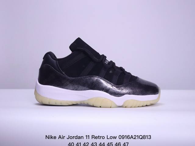 公司级耐克nike Air Jordan 11 Retro Low”Concord“Aj11代迈克尔 乔丹低帮运动文化篮球鞋 货号:528895-010 尺码: