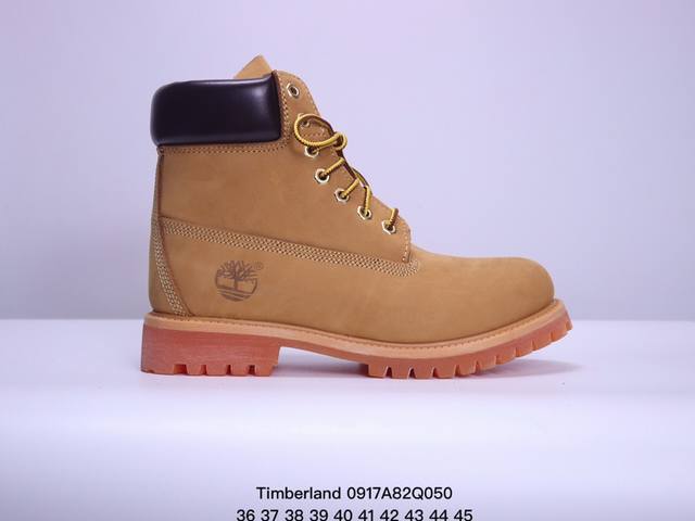 公司级timberland 添柏岚 天伯伦经典户外休闲大黄靴系列 广东大厂品质 顶级磨砂细纹牛皮 搭配防臭防腐真皮乳胶鞋垫 鞋身轻便 舒适性相当不错 冬季保温久 - 点击图像关闭