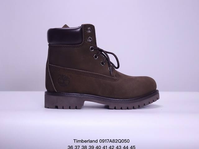 公司级timberland 添柏岚 天伯伦经典户外休闲大黄靴系列 广东大厂品质 顶级磨砂细纹牛皮 搭配防臭防腐真皮乳胶鞋垫 鞋身轻便 舒适性相当不错 冬季保温久