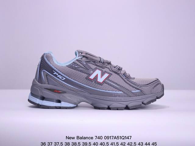 新百伦中古跑鞋 New Balance 740系列新百伦 潮流男女运动鞋 Nb740跑步鞋透气鞋复古潮鞋 货号：Mr740Tr 尺码：36-45含半码 Xm09