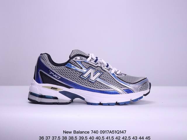 新百伦中古跑鞋 New Balance 740系列新百伦 潮流男女运动鞋 Nb740跑步鞋透气鞋复古潮鞋 货号：Mr740Tr 尺码：36-45含半码 Xm09