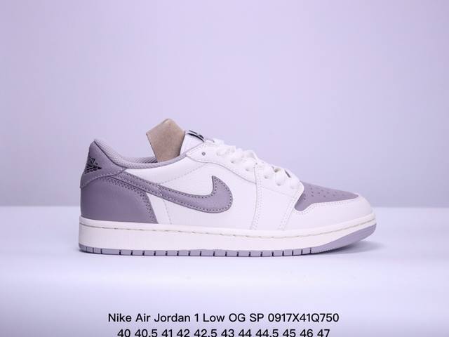 特价纯原版本 真标 耐克 Nike Air Jordan 1 Low Og Sp Military Blue Aj1乔1 倒勾 低帮篮球鞋 Aj1 乔丹1代 A