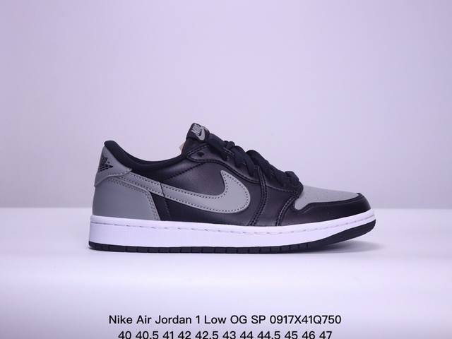 特价纯原版本 真标 耐克 Nike Air Jordan 1 Low Og Sp Military Blue Aj1乔1 倒勾 低帮篮球鞋 Aj1 乔丹1代 A