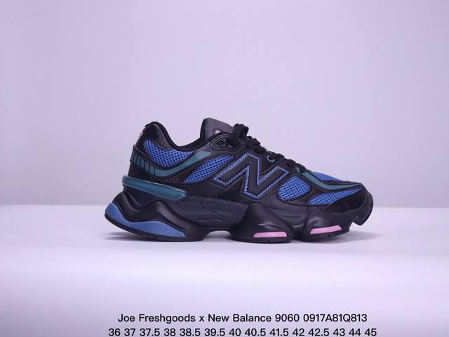 公司级joe Freshgoods X New Balance Nb9060 联名款 复古休闲运动慢跑鞋 鞋款灵感源自设计师本人对夏日的怀日回忆。鞋面大身由空间