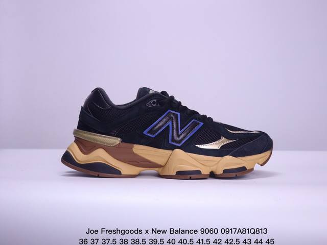 公司级joe Freshgoods X New Balance Nb9060 联名款 复古休闲运动慢跑鞋 鞋款灵感源自设计师本人对夏日的怀日回忆。鞋面大身由空间