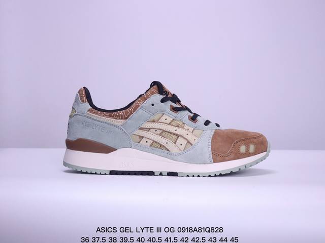 公司级亚瑟士 Asics 男鞋gel Lyte Iii Og运动休闲跑步鞋 时尚经典 缓震舒适 彩色 透气防滑耐磨 休闲百搭 2024夏季新款训练鞋 马拉松跑鞋