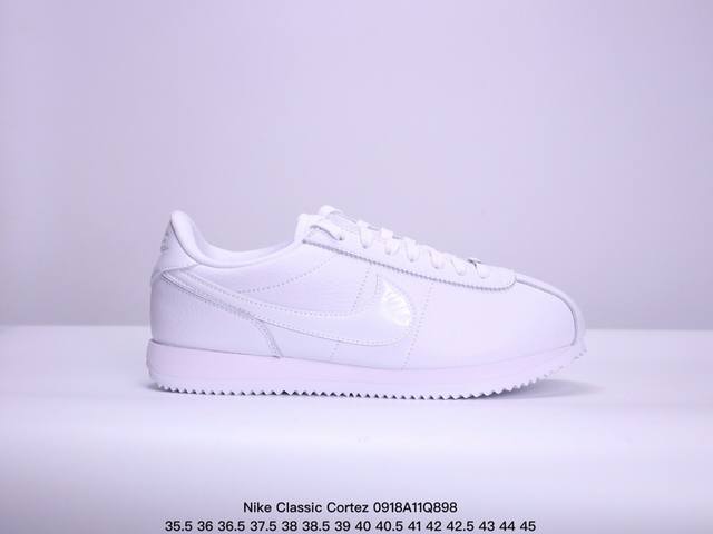 公司级nike Classic Cortez 耐克经典轻便舒适男子阿甘鞋休闲跑步鞋运动鞋 纯粹而执着的精神 使得cortez种在了一代人的心里 无论是否喜欢它复