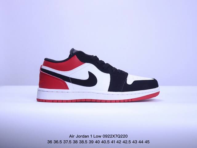 Air Jordan 1 Low Paris 耐克乔一低帮篮球鞋运动板鞋 尺码：36-46半 Xm0922Q220