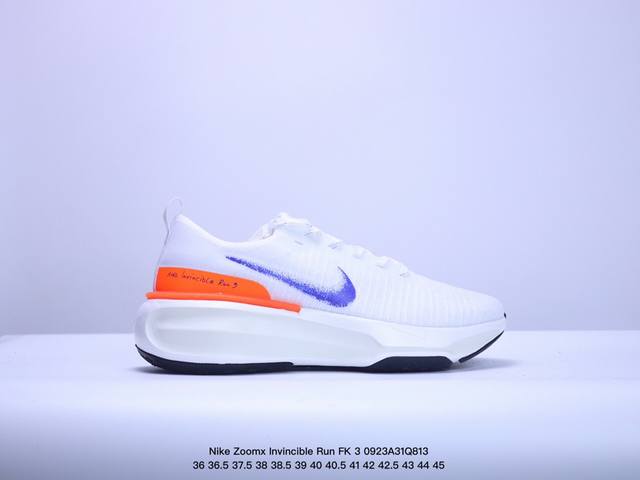 公司级nike Zoomx Invincible Run Fk 3休闲运动慢跑鞋 货号:Fz5058-163 尺码:36 36.5 37.5 38 38.5 3