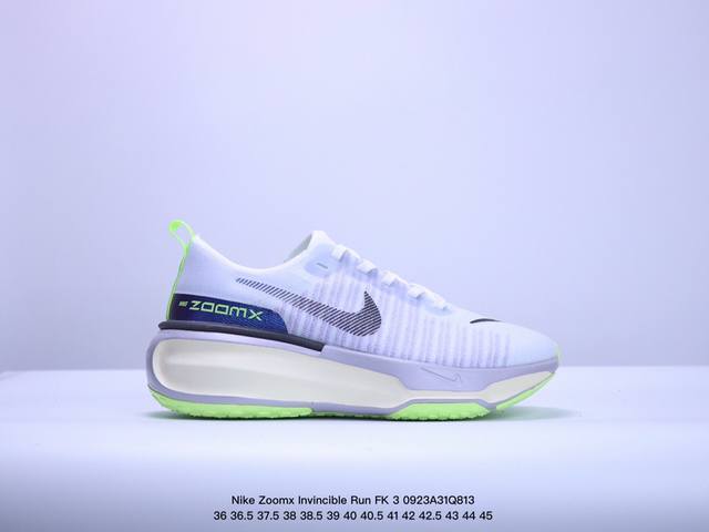 公司级nike Zoomx Invincible Run Fk 3休闲运动慢跑鞋 货号:Fz5058-163 尺码:36 36.5 37.5 38 38.5 3