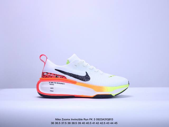 公司级nike Zoomx Invincible Run Fk 3休闲运动慢跑鞋 货号:Fz5058-163 尺码:36 36.5 37.5 38 38.5 3 - 点击图像关闭