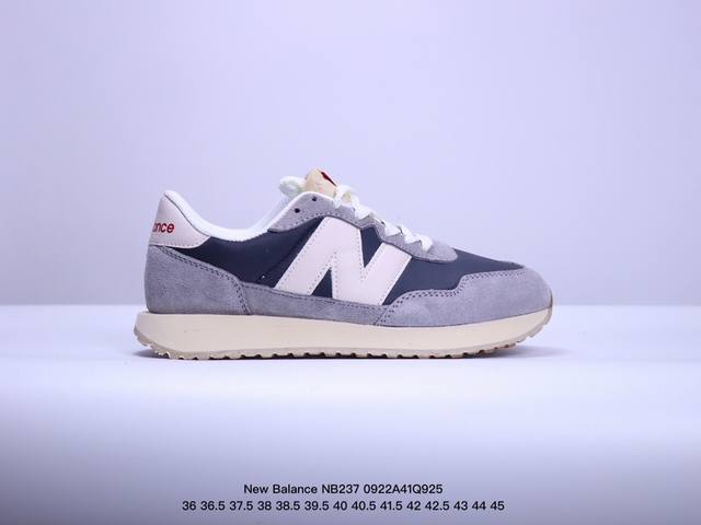 新百伦 New Balance Nb237系列拼接复古运动休闲慢跑鞋 Xm0922Q925