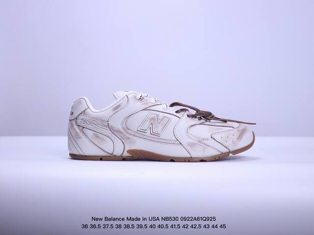 公司级真标带半码！ 新百伦new Balance Made In Usa Nb530系列 美产血统经典复古休闲运动慢跑鞋. Xm0922Q925