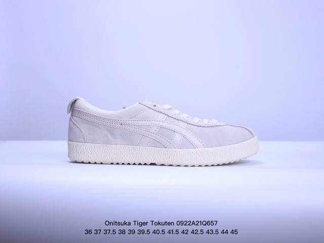 公司级亚瑟士 Onitsuka Tiger Tokuten 复古低帮休闲跑鞋 实拍首发 鞋跟 鞋舌处印有鬼塚虎特有的品牌logo标志 提升品牌的认知度 柔软内里 - 点击图像关闭