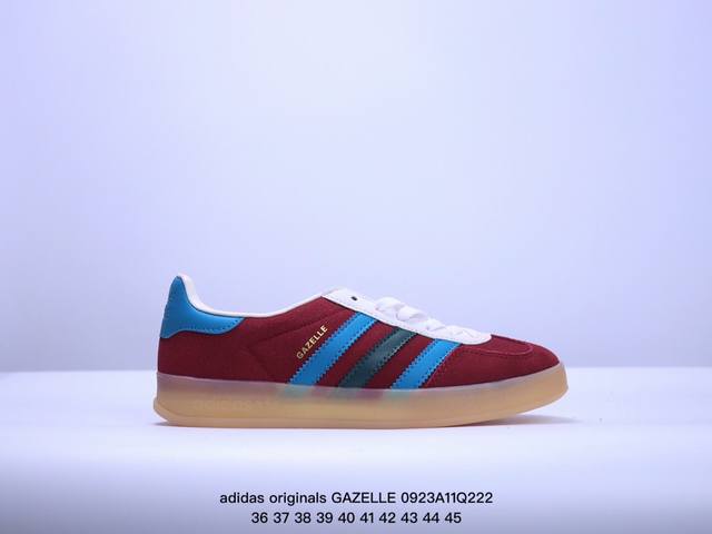 Adidas Originals Gazelle休闲舒适防滑耐磨轻便 低帮板鞋 Xm0923Q222