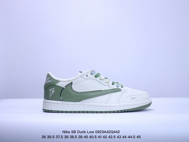 海外爆款限量发售！公司级 Travis Scott X Fragment Design X Jordan Air Jordan 1 Low Og Sp 古驰联名