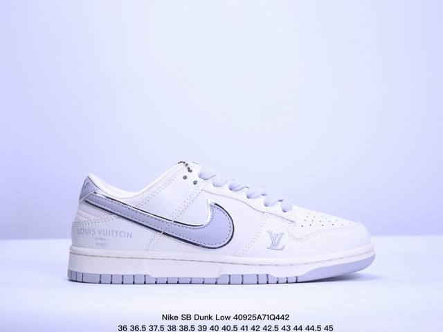 公司级带半码耐克nike Sb Dunk Low“联名 周年高端定制 低帮休闲板鞋 定制鞋盒 大厂纯原品质出货 超高清洁度 皮料切割干净无任何毛边 细节完美 货