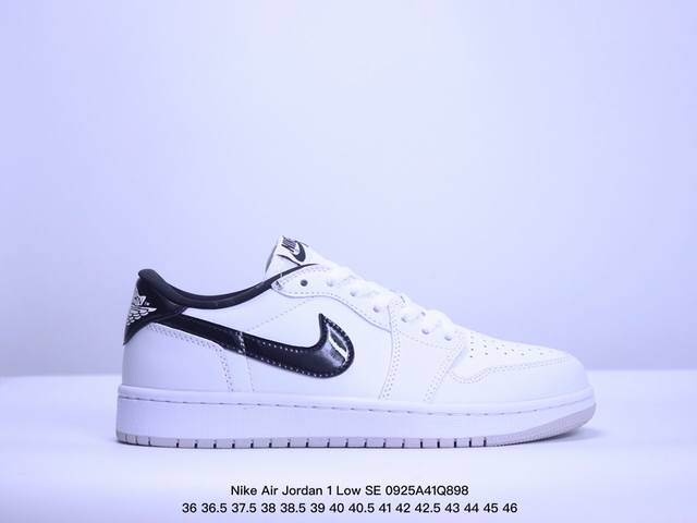 公司级nike Air Jordan 1 Low Se Aj1乔1低帮休闲板鞋 同步官方配色 官方货号:Dc0774-103 Size:36 36.5 37.5