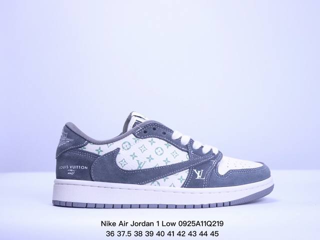 乔丹air Jordan 1 Low Aj1 乔1 乔丹1代aj1 低帮复古文化休闲运动篮球鞋。从1985 年面世的元年款汲取设计灵感，采用简洁大方的经典外观，