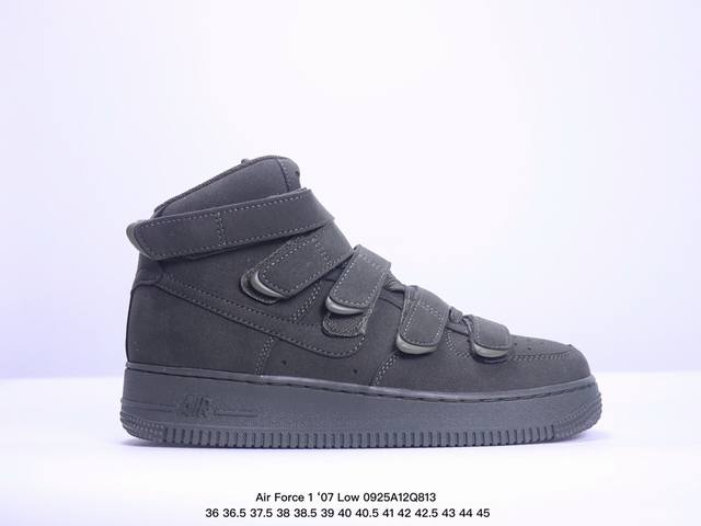 公司级nike Air Force 1 Billie Mushroom 空军一号 碧梨联名高帮魔术贴板鞋 原楦头原纸板 打造纯正空军版型专注外贸渠道 全掌内置蜂