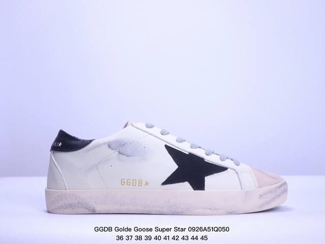 公司级ggdb Golde Goose Super Star系列小脏运动鞋 官方新款 火爆全网各路明星纷纷上脚 头层公司级小脏鞋 完美精细做工 全手工打磨做旧 - 点击图像关闭