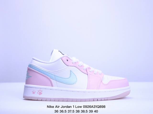 公司级nike Air Jordan 1 Low Se Aj1乔1低帮休闲板鞋 同步官方配色 官方货号:Hm3711-144 Size:36 36.5 37.5