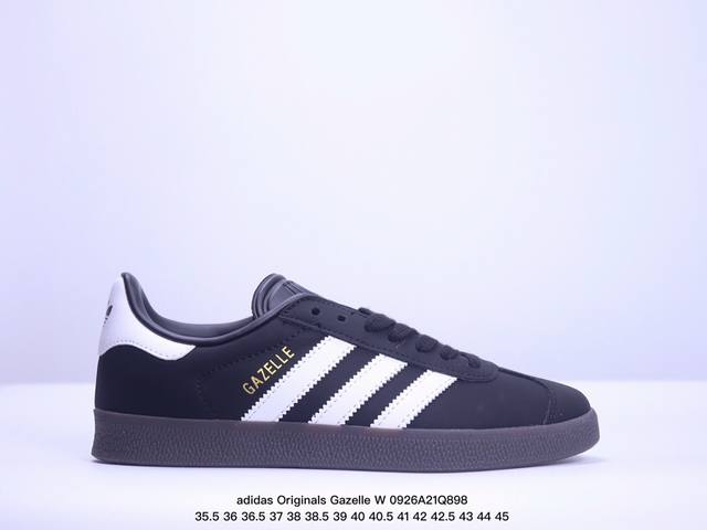 公司级adidas Originals Gazelle W 三叶草休闲防滑耐磨低帮板鞋 鞋头出色设计 塑就出众贴合感 稳固的后跟贴合足部曲线设计 软弹舒适 不易 - 点击图像关闭