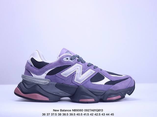 公司级new Balance 公司级版本 Nb9060 联名款 复古休闲运动慢跑鞋 鞋款灵感源自设计师本人对夏日的怀日回忆。鞋面大身由空间双格及磨砂鞋面拼接而生